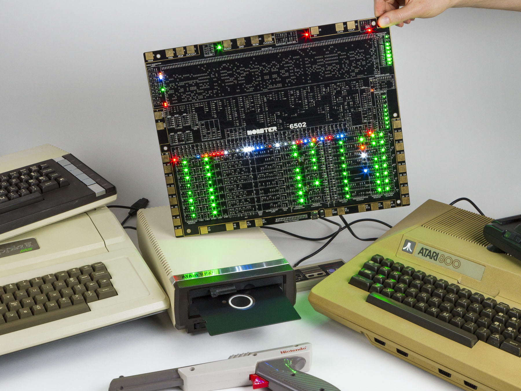 The approx 1ftx1ft 6502 in all its glory